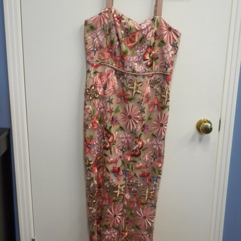 Sam Edelman floral embroidered dress size 6
